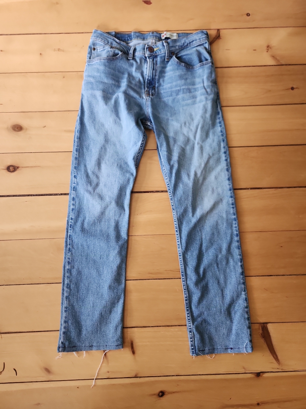 Levi's Light Blue Slim Straight Jeans 31x30